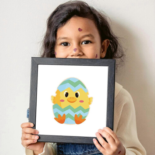 (2 sheets each) 1 Set Easter Graffiti Stickers Easter Egg Decals Decorative Stickers for Easter Gifts Fridge Window Photo Wall Envelopes 2