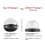 500 Pack Clear Plastic  Cupcake Container, Individual Packaging Treat Boxes with Dome Lids for  Muffin Macaron 1