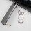 (Purple) Foldable Rabbit Mobile Phone Holder Desk 3d Phone Holder Foldable Phone Stand(Multiple Available) 3