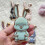 (Purple) Foldable Rabbit Mobile Phone Holder Desk 3d Phone Holder Foldable Phone Stand(Multiple Available) 4