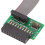 2X JTAG Cable Round Interface Board (2X10 2.54mm) to SWD (2X10 1.27) 6