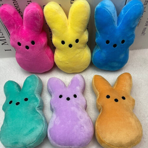 Peluche de conejito de Pascua de 6 pulgadas 2