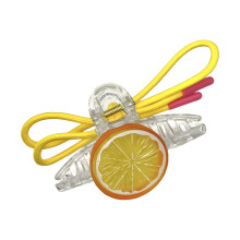(Yellow Bow 1pc) AB Lemon Hair Claw Clip - Summer Gift for Women