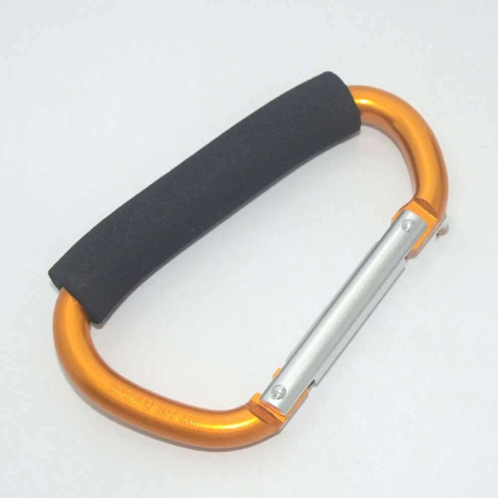 Dcph-Clothing (Golden, 140*80Mm) Sturdy Stroller Hook For Car Headrests & Bikes