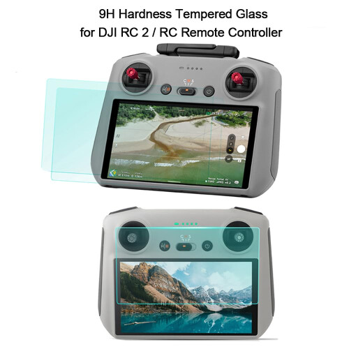 Screen Protector 4 Pack 9H Tempered Glass for DJI RC 2 Mavic 3 Pro Mini 3 Pro Remote Controller AntiScratch  Transparency 1