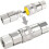 1 Set Hydrauliska Snabbkopplingar 1/2 Tum SAE Flat Face för Skid Steer för 2