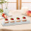 Clear Acrylic Rectangular Cake Tray with Lid – Marbleized Reusable Dessert Display Case for Countertop Cakes 8