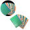 40 PCS Color Binder Organization Paper Tab Dividers 6