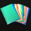 40 PCS Color Binder Organization Paper Tab Dividers 8