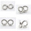 10 Pack M6 304 Stainless Steel Ring Eye Nuts - Lifting & Rigging Hardware 3