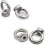 10 Pack M6 304 Stainless Steel Ring Eye Nuts - Lifting & Rigging Hardware 4