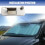 Quebra-sol compatível com Chevrolet Sonic 2012, 2013, 2014, 2015 e 2016, com lentes inclusas (esquerdo e direito), código OEM: P95327509 - cinza - 6