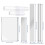 9Pcs Polymer Clay Cutter Tool Set Roller Acrylic Sheet DIY Clay Roller Tool for Shaping Sculpting Modelling 5