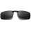 (Grey) Polarized Sunglasses For Spectacle Wearers Oversized Sunglasses With Glasses Case For Men 2