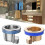(Copper) Single Way Valves Floor Drain Deodorant Plug Quickly Draining Sewer Strainer Plug 5