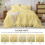 Twin Comforter Set Light Yellow Seersucker Microfiber 2-Pc 7
