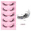 (2) Glitter Beaded Wispy Lashes for Halloween Party 1
