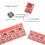 300Pcs TTP223 Touch Key  Module Touching Button Self-Locking/No-Locking Capacitive Switches Single Channel 4