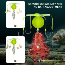 (No. 7) 4-Prong Tangle-Free Fishing Rig for Freshwater