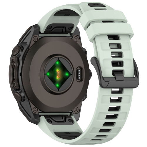 Pulseiras XiHAMA compatíveis com Quatix8/Forerunner965/Fenix7/Instinct E – Silicone QuickFit de 20 mm/22 mm/26 mm 1
