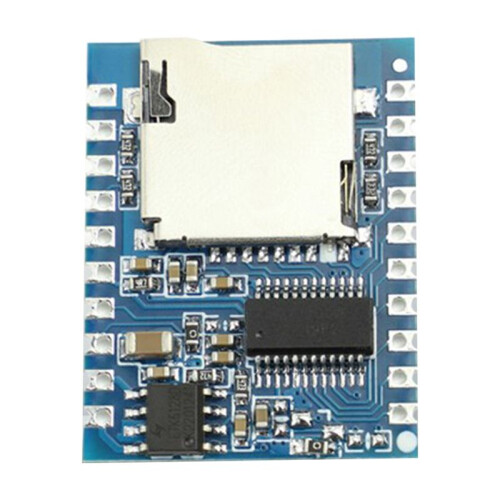 SV19T Voice Playback Module One-To-One Trigger Serial Port Control Segment Trigger MP3 Voice Module Support TF Card 1