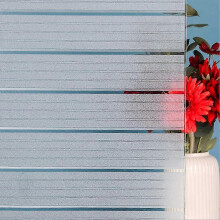 (45x200 cm, N) Matte privacy window film stained glass uv solar static non-adhesive clings for home decorative sun blocking window stickers