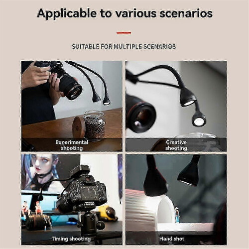 JJC LED Macro Arm Light Macro Photography Lighting for DSLR 2