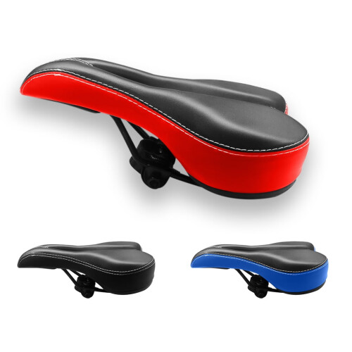 BASSTOP Bicycle Seat Cushion Black Foam Saddle 1