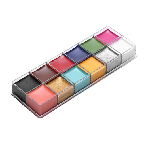 Oil Based Face Paint 12 Colour Set