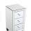 3 Drawers Crystal Knobs Mirrored Bedside Table Cabinet Glass Nightstand 14