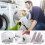 6 Pcs Laundry Bags Washing Machine with Cord Locks Laundry Nets for Laundry Bag 3