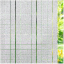 (45x100 cm, M) Matte privacy window film stained glass uv solar static non-adhesive clings for home decorative sun blocking window stickers