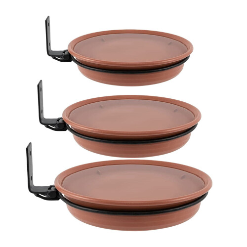 Durable Wall-Mounted Bird Feeder and Bath 1