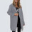 Oversized Hoodie Women Gray XL 2
