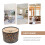 Large Wicker Lampshade for Bamboo Printed Sturdy Office 8