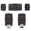 CY3 stk./parti Micro USB2.0 til Mini USB5Pin Han-til-Hun Forlænger Data Strømadapter 1