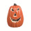 Lanterne LED citrouille gonflable orange d'Halloween 16,5 cm 1