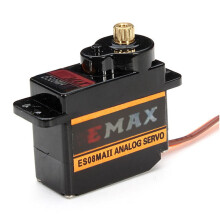 Servo mini de engrenagem metálica ES08MA12g/2,0kg de alta velocidade para modelos RC