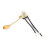 Pull Chain Switch, Wall Light Pull Switch,4Pcs Universal Home Ceiling Fan Lamp Wall Light Replacement Pull Chain Cord Switch 250V 125V 2