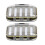 Fly Box Waterproof Transparent Double-Sided Tackle Box 2 pcs 1