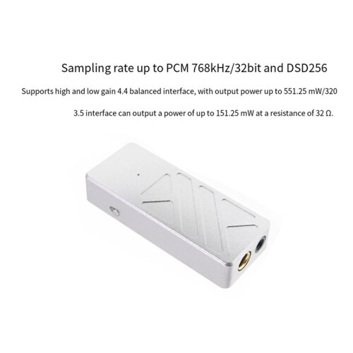 Portable Headphone Hifi Amplifier Sound Card Type-C Audio Dual CS43198+SGM8262 DAC Decoder B 2