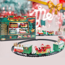 Toy Train Set Christmas Railway Tracks Battery Operated S