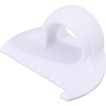 ABS-plastic quiltsjablonen voor doe-het-zelf patchwork naaiprojecten, wit, 37x50x22 mm