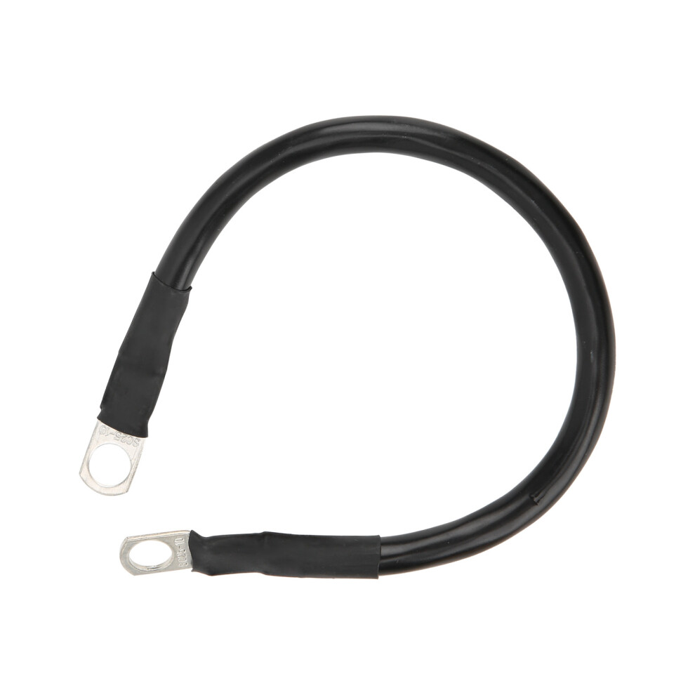 11.8In 25Mmâ² 150A Flexible Ground Wire Black For Battery Inverter 5071390780419