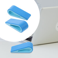 SEWACC 2 Stück ergonomischer Laptop-Erhöhung für Schreibtische mit Winkelverstellung