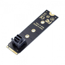 Cuibheoir CY22x80mm U.2Kit SFF-8639NVME PCIe4.0SSD le haghaidh Príomhchlár SSD750p3600p3700M.2SFF-8643Mini SAS HD
