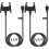 Καλώδιο φορτιστή συμβατό με Fitbit Charge3/Charge4, 2 τεμάχια καλώδιο φόρτισης USB 3,3 ποδιών 1