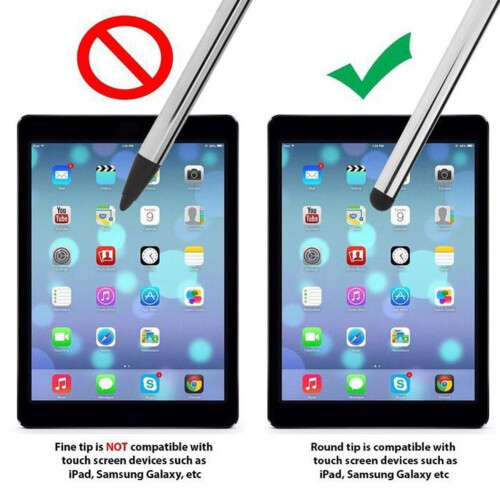 Universal Capacitive Stylus Pen,Precision Touchscreen Pencil for Tablets & Smartphones 2