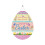 Wooden Easter Bunny Hanging Decoration 3