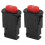 Warning Light Switch Button, Safer Riding Waterproof Easy Connection Hazard Light Switch Button For Motorbike Scooter 4